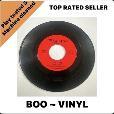 The San Remo Golden Strings festival time / joy road RIC-TIC 7'' Single  VG+
