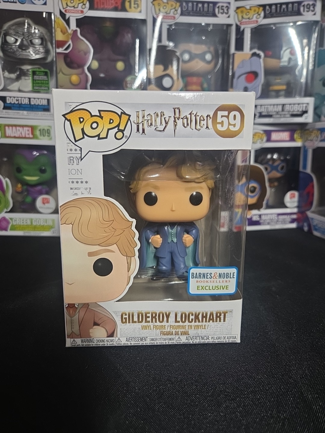 Funko Pop! Vinyl: Harry Potter - Gilderoy Lockhart - (Blue) 