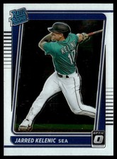 2021 Donruss Optic Jarred Kelenic Rookie Seattle Mariners #135