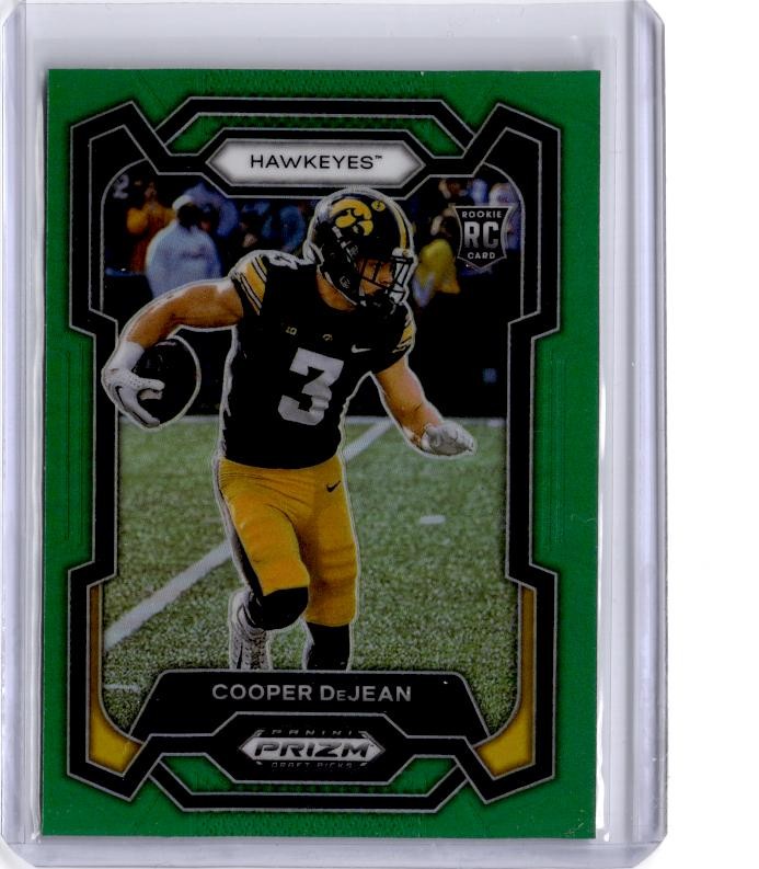 2024 Panini Prizm Draft Picks #113 Cooper Dejean Green
