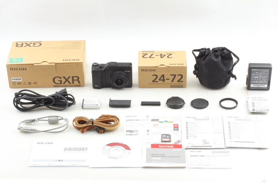 [ Top Mint in Box ] Ricoh GXR Lens S10 24-72mm Kit Digital Camera From JAPAN - Image 3 of 4