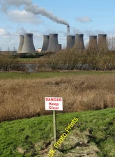 Photo 12x8 Across The Trent to Cottam Power Station Torksey Seen from Tork c2016