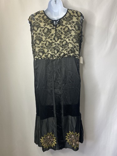 Vintage Damen Kleid Größe Maße Small/Medium Alt Unikat Selten Roaring 20’s - Bild 5 von 10