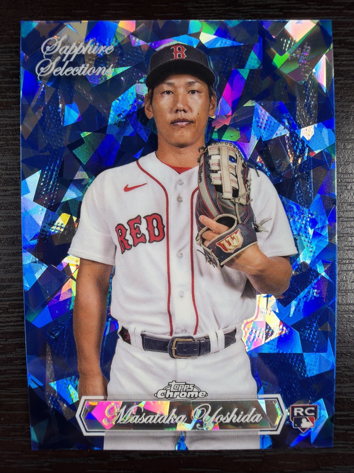 2023 Topps Chrome Sapphire - Masataka Yoshida #SS-7 Sapphire Selections RC