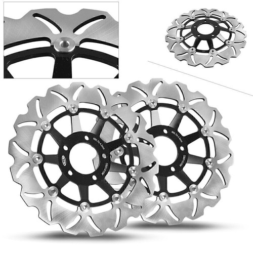 Motor Front Brake Discs Rotor for Suzuki GSF GSX 1200 BANDIT GS 400 E F 500 RF - Picture 2 of 12