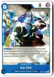 Ice Oni OP04-047 Common Kingdoms of Intrigue One Piece TCG