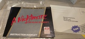 Nintendo NES Nightmare On Elm Street CIB 💯 AUTHENTIC 😎