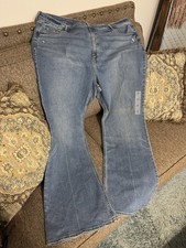 Old Navy Plus Size 26 Higher High Rise Flare Secret Smooth Pockets See Photos