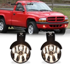 Fit For 1997-2000 Dodge Dakota 1998-2000 Dodge Durang Fog Light Lamps W Bulb