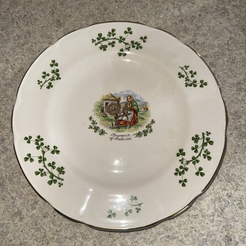 Vintage Souvenir of Ireland plate Arklow Made In Republic of Ireland