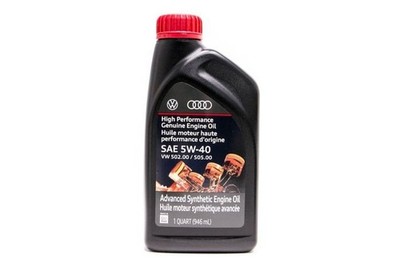 Genuine Audi/Volkswagen 5W-40 Engine Oil, 1qt - GC555401QDSP