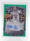 TA'NIYA LATSON 2025-26 BOWMAN CHROME U 1ST ROOKIE AUTO GREEN GEOMETRIC /99 Q6633