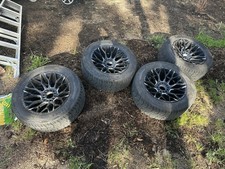 Set Of 4 Tires And Rims 2023 Toyota Tacoma 4x4 Black Wheels Lt 28555r20