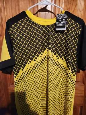 Qiudai Ball Emperor Soccer Moisture Wicking Performance Shirt Size Xl/2xl