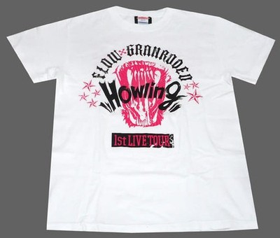 FLOW x GRANRODEO Howling 1st Live Tour T-Shirt White S