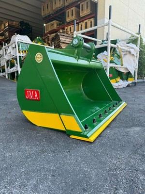 JMA 48in Backhoe Bucket 38mm Pin-On Ditching Heavy Duty Steel Attachment