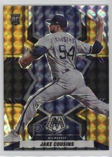 2022 Panini Mosaic Rookies Choice Black Gold Prizm 5/8 Jake Cousins #263 1u6