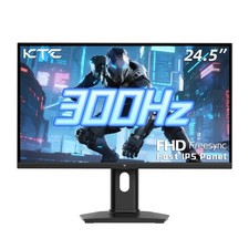 KTC 24.5" 300Hz 1ms 1080P FHD Fast IPS Gaming Monitor for PC, Adaptive Sync
