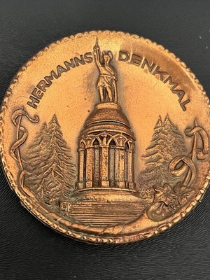 Hermanns Denkmal. Wandteller. Souvenir. Sammler. Hermanns Denkmal
