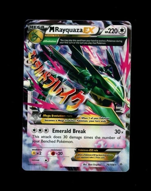 M Rayquaza Ex Pokmon TCG Cards for sale | eBay