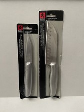 Royal Norfolk Cutlery 5  Santoku Knife & 3  P...