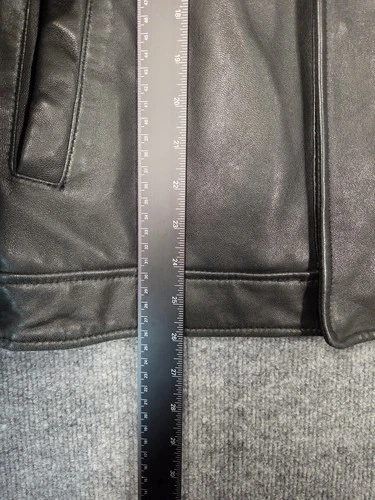 JF J. Ferrar Genuine Lambskin Black Leather Jacket Small image 7