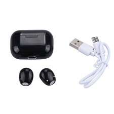 Black Mini Earbuds Invisible Sleep Headphone Bluetooth 5.2 Earphones Wireless ww