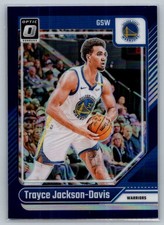 2024-25 Donruss Optic Basketball Purple #210 Trayce Jackson-Davis - Warriors