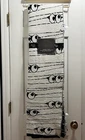 Spooky Night Oversized Ghost Mummy Chenille Knit Double Sided Throw Blanket