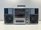 VINTAGE *PRISTINE* 1980's Sanyo M9835K Stereo Radio Cassette Recorder Boombox