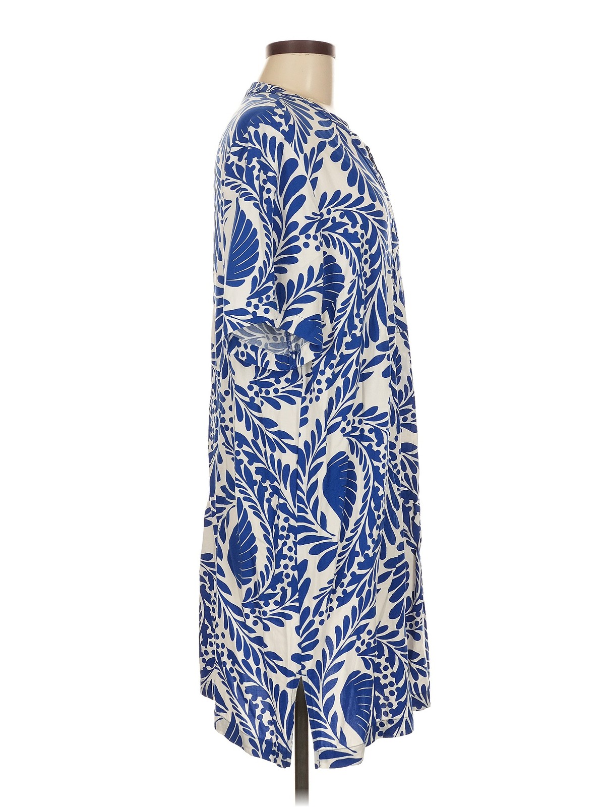 H&M Women Blue Casual Dress M thumbnail 3