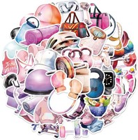 50X Fitness Sticker Pack – Skateboard, Laptop, Auto, Wasserfest Vinyl Aufkleber