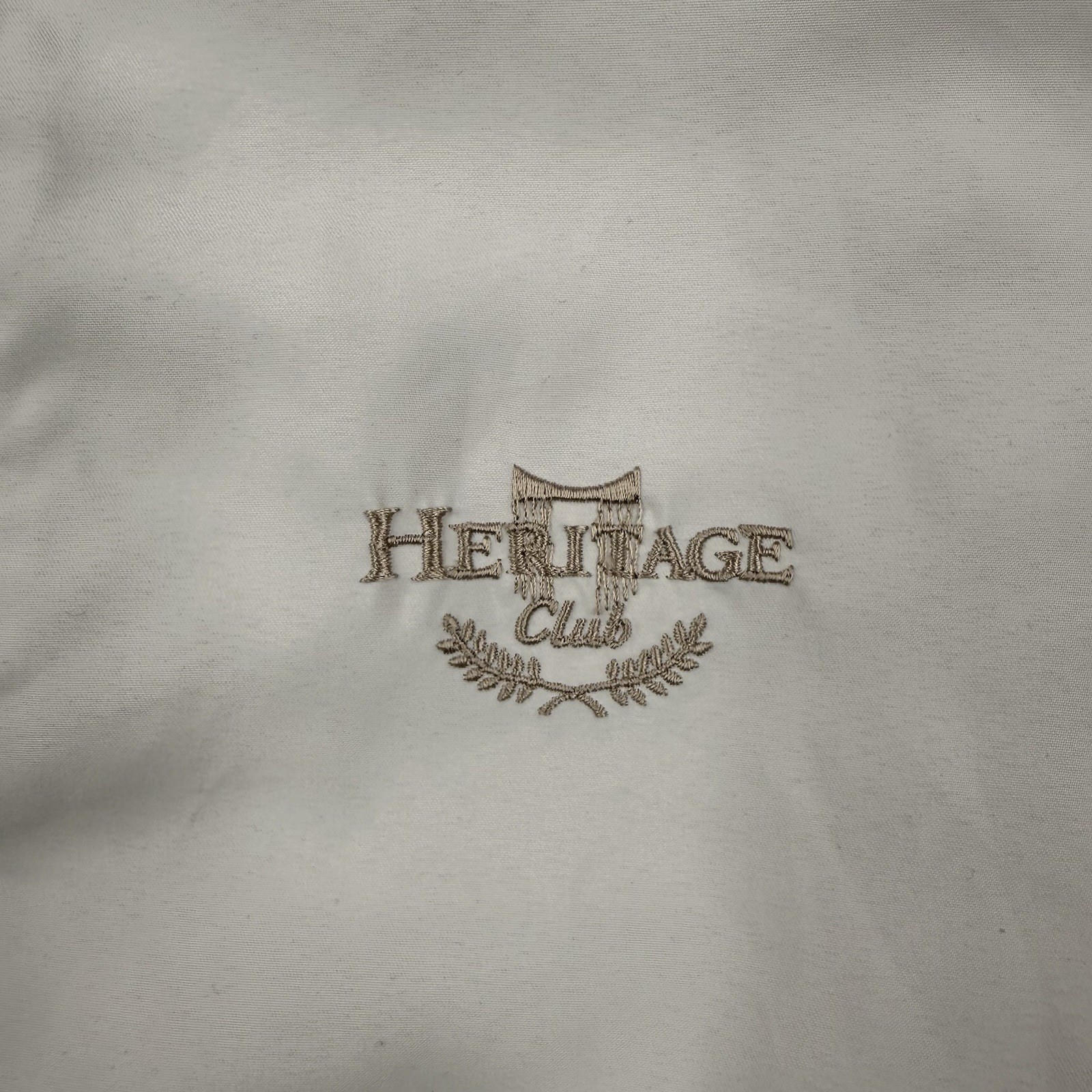 Zero Restriction Jacket Mens XL Ivory 1/4 Button Windbreaker Heritage Club Golf