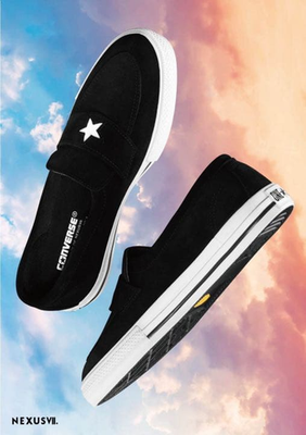 converse × nexusvii ONE STAR LOAFER 28cm NEXUSVII. × Converse Addict One Star Loafer Black 35200380 Men's