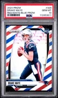 2024 PANINI PRIZM #329 DRAKE MAYE RED WHITE BLUE SSP - PSA 10 RC ROOKIE PATRIOTS