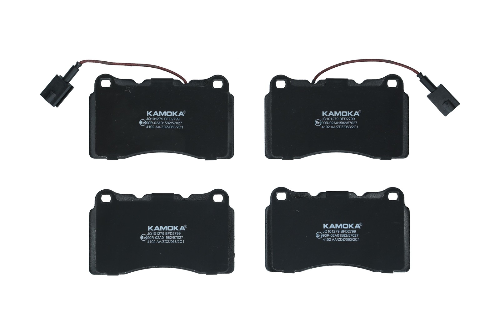 Fits KAMOKA UK�ADY HAMULCOWE JQ101279 HAM PADS. BEFORE. ALFA ROMEO 15 ⭐UK Stock⭐