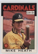 1986 O-Pee-Chee Mike Heath #148