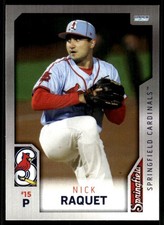 2025 Nick Raquet Choice Minor League Rookie RC Springfield Cardinals
