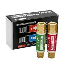 Oxygen Acetylene Flashback Arrestors Set, Torch End G-1 Set
