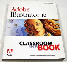 This is a "new" Adobe Illustrator 10 Classroom in a Book W/Sealed CD