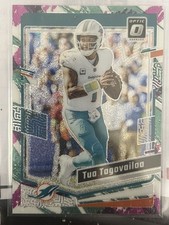 2023 PANINI DONRUSS OPTIC JAZZ PRIZM TUA TAGOVAILOA NO.118