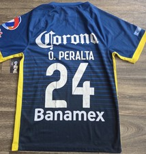 Nike Club America Aguilas 15/16 Away Oribe Peralta Futbol Soccer Jersey Sz Small