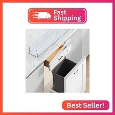 Snugly Fit 18" Length Cabinet Door Protector, Flexible Slip-On Plastic Edge Guar