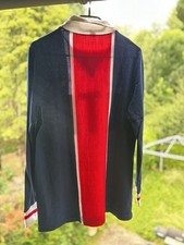 1980/81 PSG Paris St. Germain Heim, Trikot, Langarm, Größe L. Ohne Rückennummer