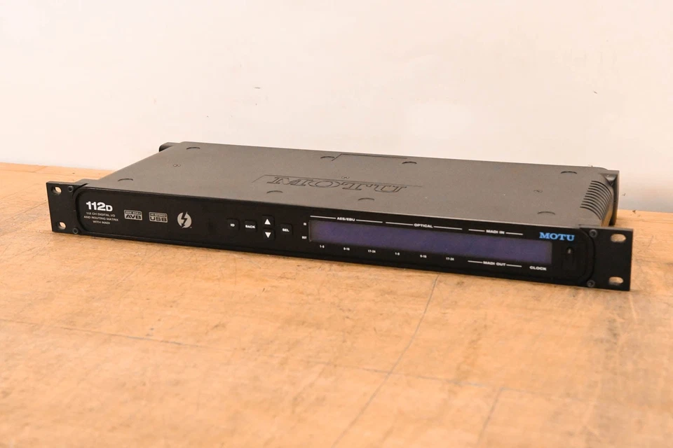 MOTU 112D 112x112 Thunderbolt / USB 2.0 Audio Interface CG01SEZ