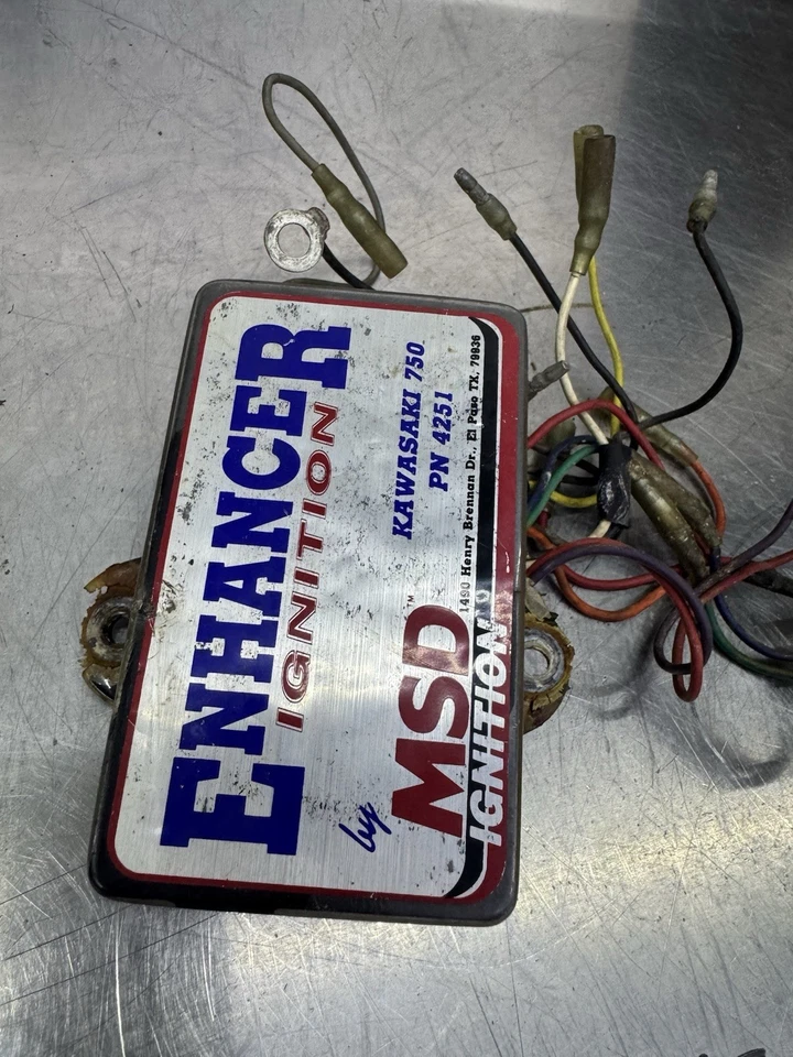 Усилитель зажигания MSD 93 94 95 Kawasaki Jet Ski Xi Ss 750 CDI PN 4251 - Изображение 3 из 4