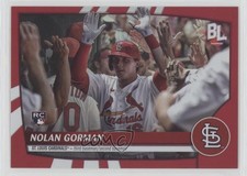 2023 Topps Big League Super Rare Red Foil Nolan Gorman #278 0e2x