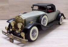 VINTAGE 1980S REPLICA 1931 ROLLS ROYCE AM FM TRANSISTOR RADIO CAR TESTED WORKS .