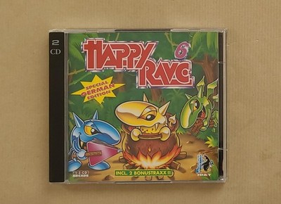 Happy Rave 6 ID&T - 2 CD/90s THUNDERDOME,HARDCORE,GABBER,RAVE