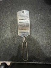 Vtg Foley Cheese Grater Zester Stainless Steel Hand Held Utensil 8.75"